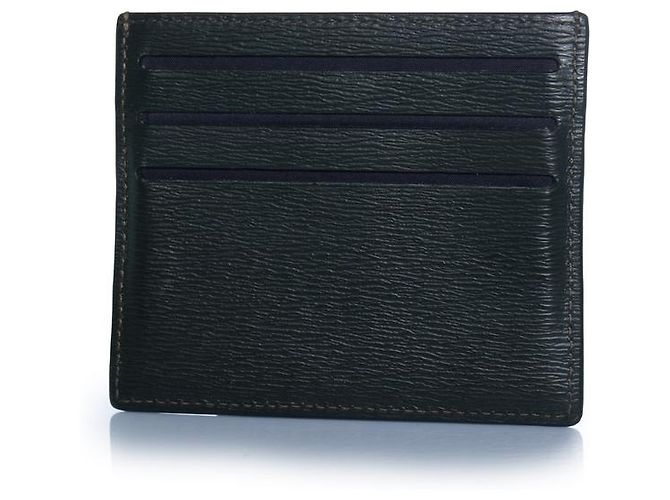 Montblanc, green leather card holder - view 2
