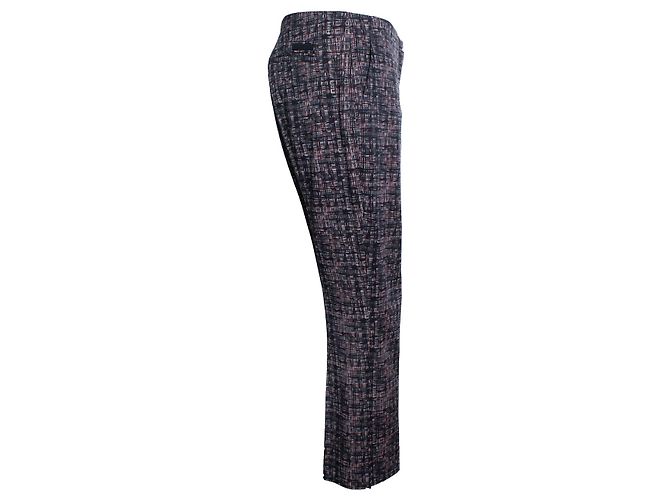 Calça estampada gráfica verde e rosa Prada Multicor - vista 3