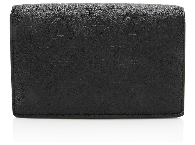 Cartera de Cadena Vavin Monogram Empreinte Louis Vuitton Negro - vista 3