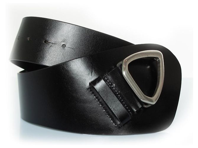 Schwarzer Leder Linka Gürtel von Isabel Marant - Ansicht 2