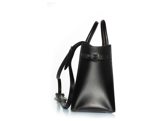 Balenciaga, Borsa tote in marmo nero - vista 7