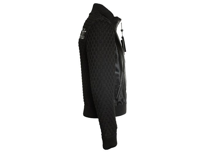 Philipp Plein, Ponyskin-Jacke Schwarz - Ansicht 4