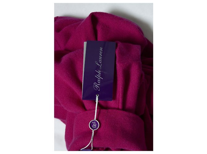 Ralph Lauren Púrpura, Suéter de cuello alto rosa - vista 9