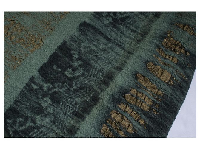 Etro, gonna maxi stampata verde e oro Multicolore - vista 6