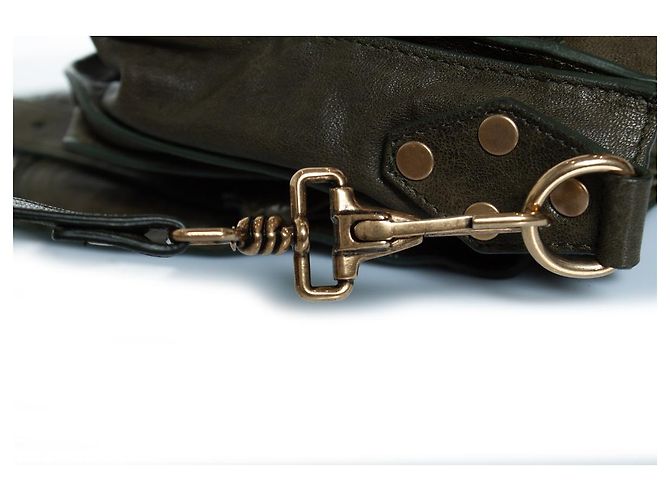 Proenza Schouler, mini borsa PS1 a nodo in verde - vista 10