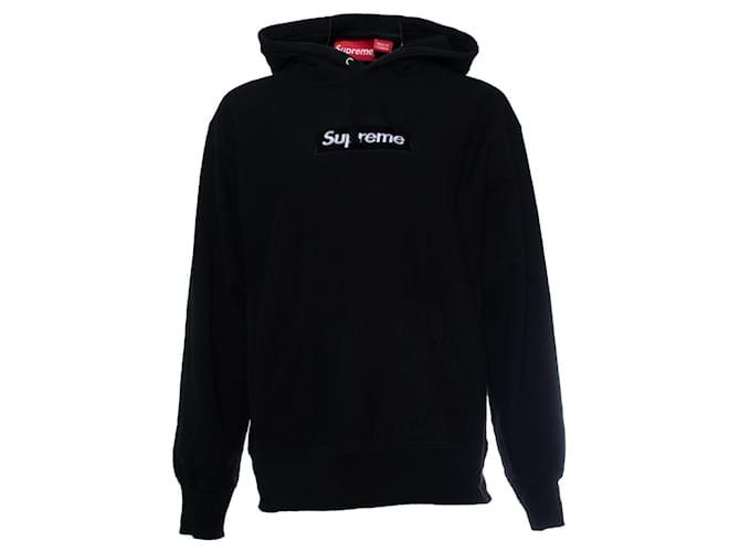 Schwarzer Kapuzenpullover Supreme - Ansicht 2