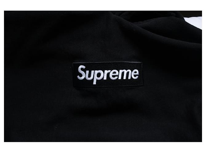 Schwarzer Kapuzenpullover Supreme - Ansicht 8