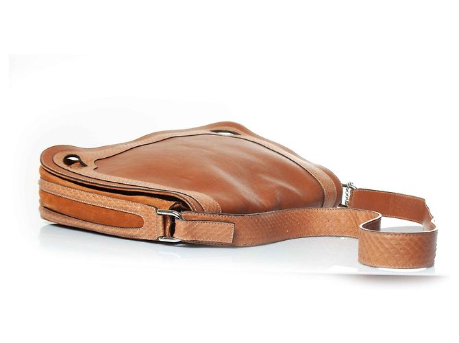 Borsa a tracolla in pelle Marcello di Cartier Marrone - vista 4
