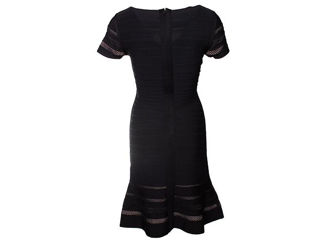 Herve Leger, vestido Viviana en negro - vista 3