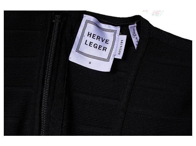 Herve Leger, vestido Viviana en negro - vista 7