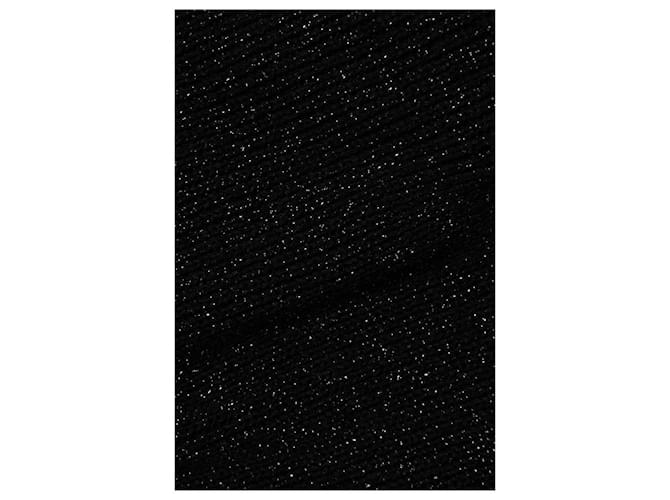Schwarzer Lurex-Pullover von Saint Laurent, 2019 - Ansicht 7