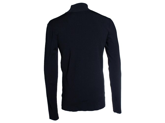 Bottega Veneta, schwarzer Stretch-Rollkragen - Ansicht 3