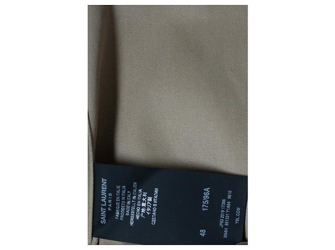 Trench coat camel Saint Laurent, 2019 - vista 6
