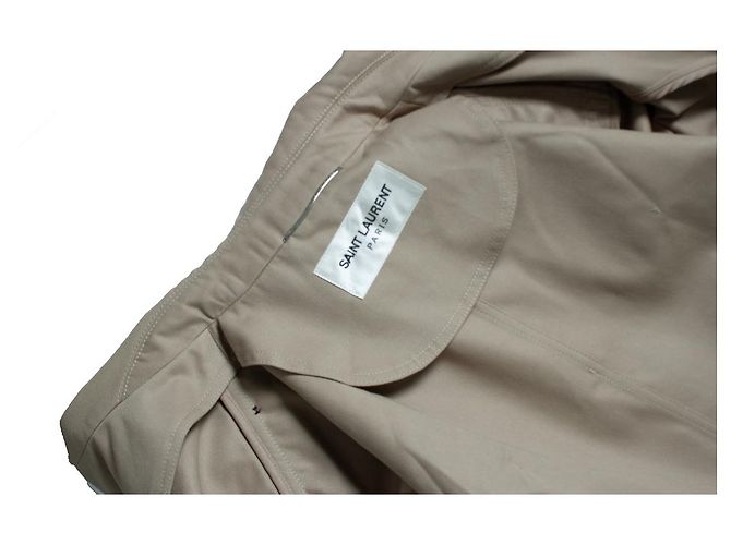 Trench coat camel Saint Laurent, 2019 - vista 7