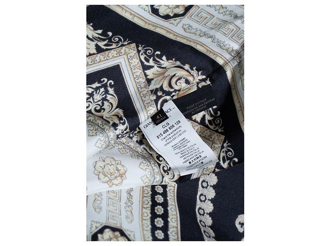 Camicia con stampa barocca Medusa di Versace Multicolore - vista 5