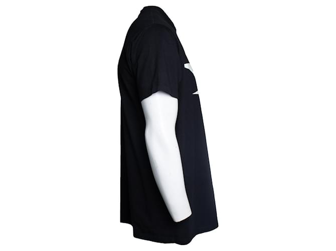 Givenchy, Givenchy Paris printed tshirt in black - view 3