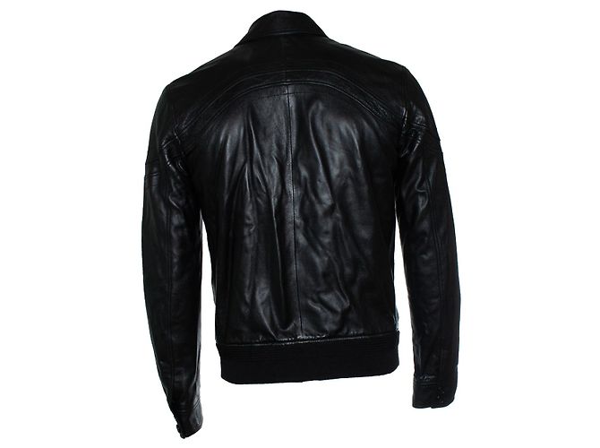 Giacca trucker western Hedi Slimane 2018 di Saint Laurent Nero - vista 3