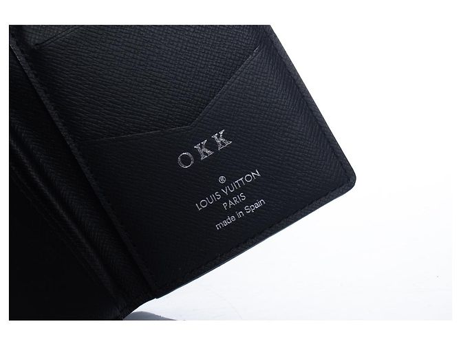 Louis Vuitton, Monogram card holder in canvas Black - view 4