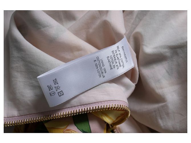 Blumenkleid mit Gürtel von Carolina Herrera Mehrfarben - Ansicht 7