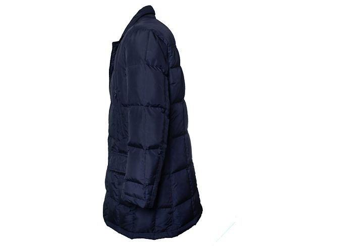 Fay, blauer gesteppter Mantel - Ansicht 5