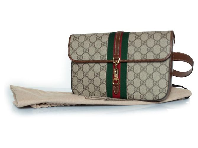 Belt bag Gucci, Jackie 1961 Marrone - vista 5