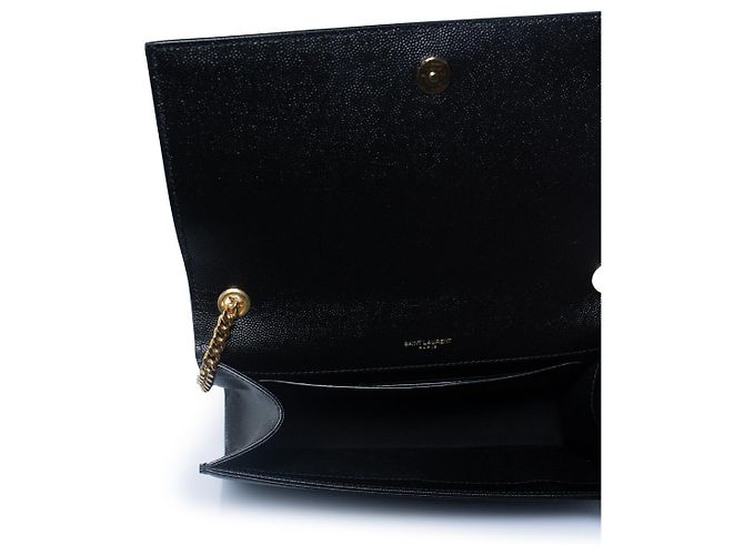 Borsa a spalla Medium Kate nera di Saint Laurent Nero - vista 9