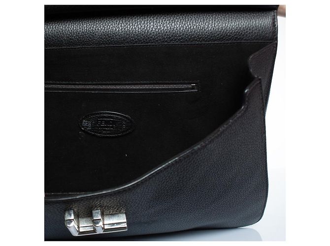 Fendi, Bolsa Business FF em preto Multicor - vista 10