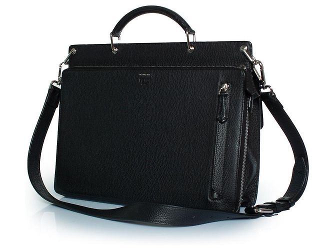 Fendi, Bolsa Business FF em preto Multicor - vista 4