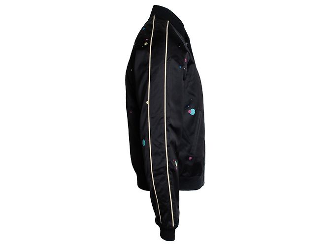 Saint Laurent, Galaxy Teddy Bomber 2019 Schwarz - Ansicht 4