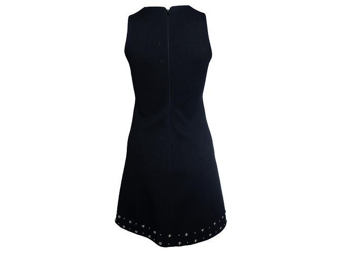 Vestido mini sem mangas com studs Saint Laurent Multicor - vista 2