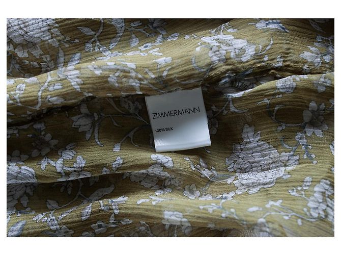 Vestido maxi estampado floral verde Riffle de Zimmermann - vista 5
