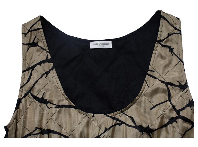 Ärmelloses und gesteppte Kleid von Dries van Noten Mehrfarben - Ansicht 7