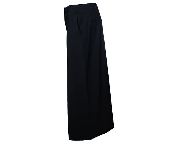 United Nude Falda maxi negra con alta abertura frontal (nude) Negro - vista 2
