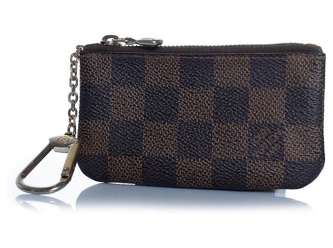Louis Vuitton, Damier ebene canvas coin pouch Brown - view 2