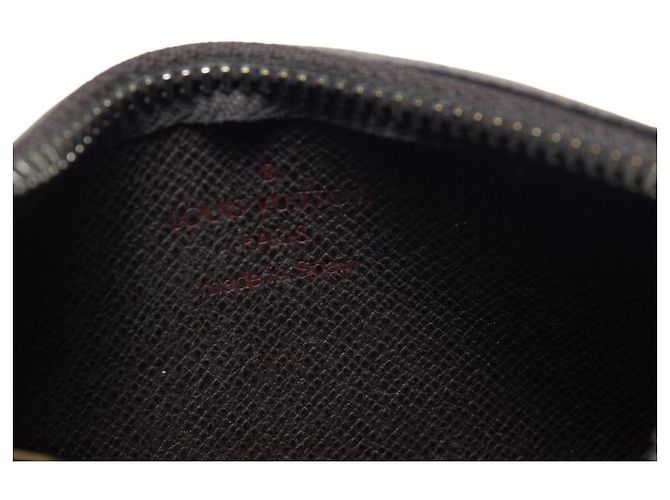 Louis Vuitton, Damier ebene canvas coin pouch Brown - view 4