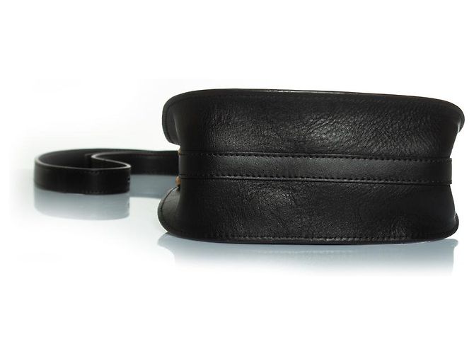 Chloé, Mini borsa hobo Hayley in nero - vista 4