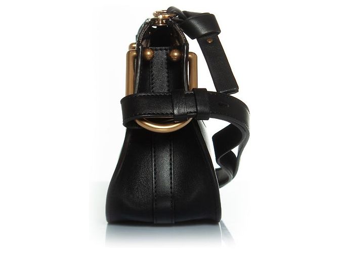 Chloé, Mini borsa hobo Hayley in nero - vista 6