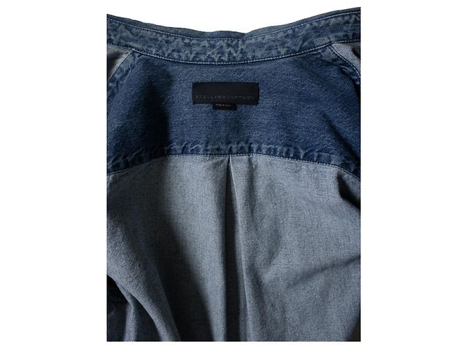 Stella Mc Cartney Camicia in denim Stella McCartney Nero - vista 6