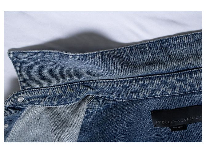 Stella Mc Cartney Camicia in denim Stella McCartney Nero - vista 7
