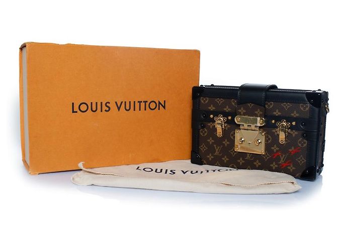 Louis Vuitton, Petit Malle in tela monogramma Multicolore - vista 2