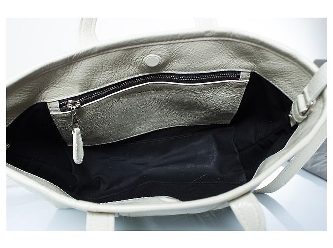 Balenciaga, piccola borsa shopper est-ovest Bianco - vista 9