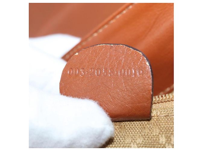 Gucci Vintage Bamboo Leather Marron - vue 7