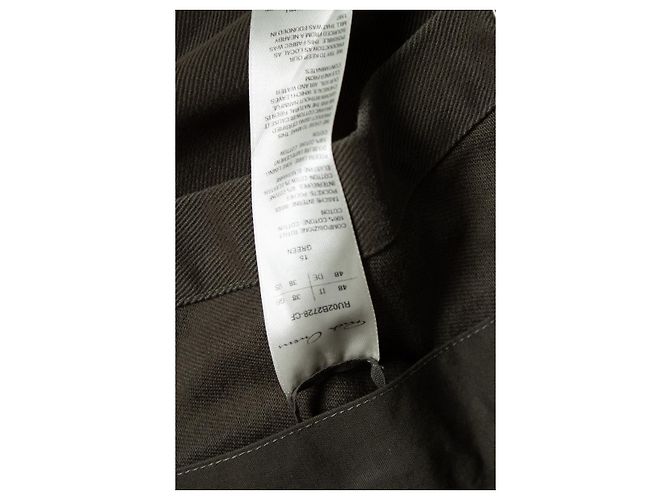 Camicia overshirt verde Strobe FW22 di Rick Owens - vista 8