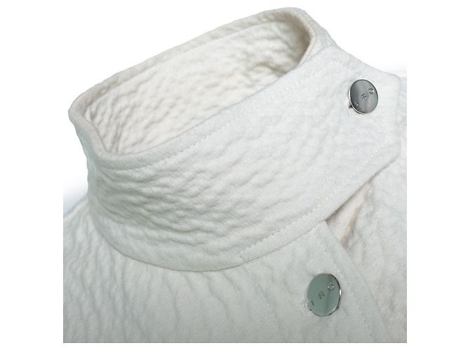 IRO, Chaqueta oversized arrugada Rosana en ecru Blanco Crudo - vista 6