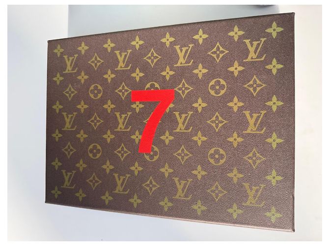 Monogramm Jigsaw-Puzzle Louis Vuitton Virgil Abloh SS 2022 in der Box Braun Rot - Ansicht 2