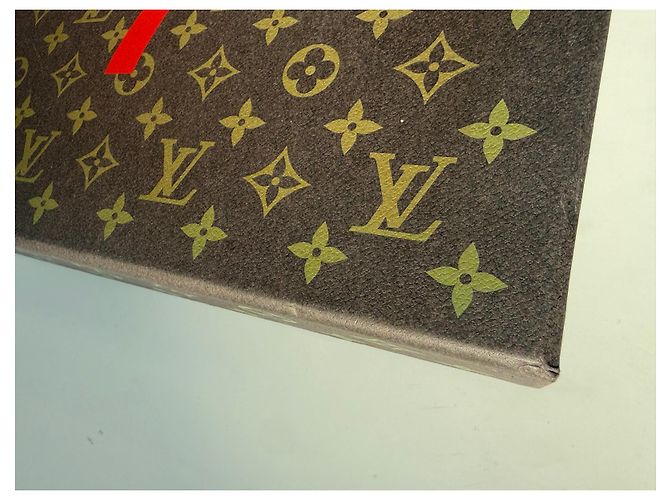 Monogramm Jigsaw-Puzzle Louis Vuitton Virgil Abloh SS 2022 in der Box Braun Rot - Ansicht 3