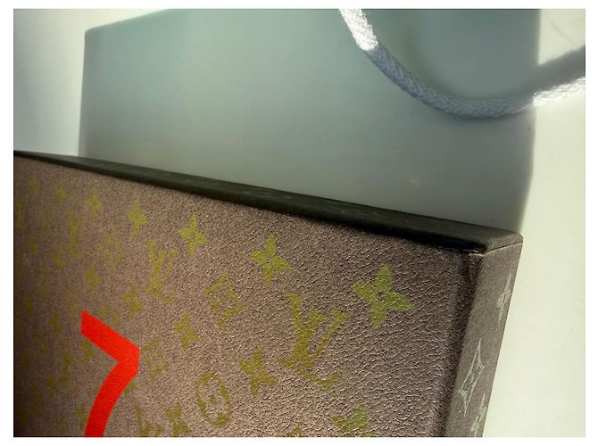 Monogramm Jigsaw-Puzzle Louis Vuitton Virgil Abloh SS 2022 in der Box Braun Rot - Ansicht 4