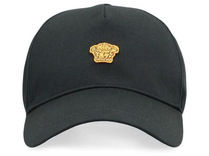 Versace Bestickte Medusa-Baseballmütze Schwarz - Ansicht 4