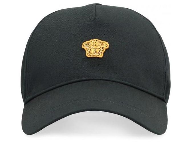 Versace Bestickte Medusa-Baseballmütze Schwarz - Ansicht 5