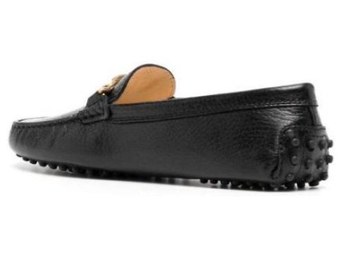 Tod's Scarpe da guida in pelle Nero - vista 5